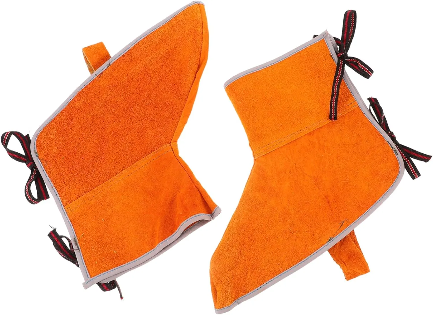 1 Pair Leather Welding Leg Covers Heat Resistant Welding Socks Fire Resistant Shoe Covers for Welders Comfortable for Welding Cutting Soldering