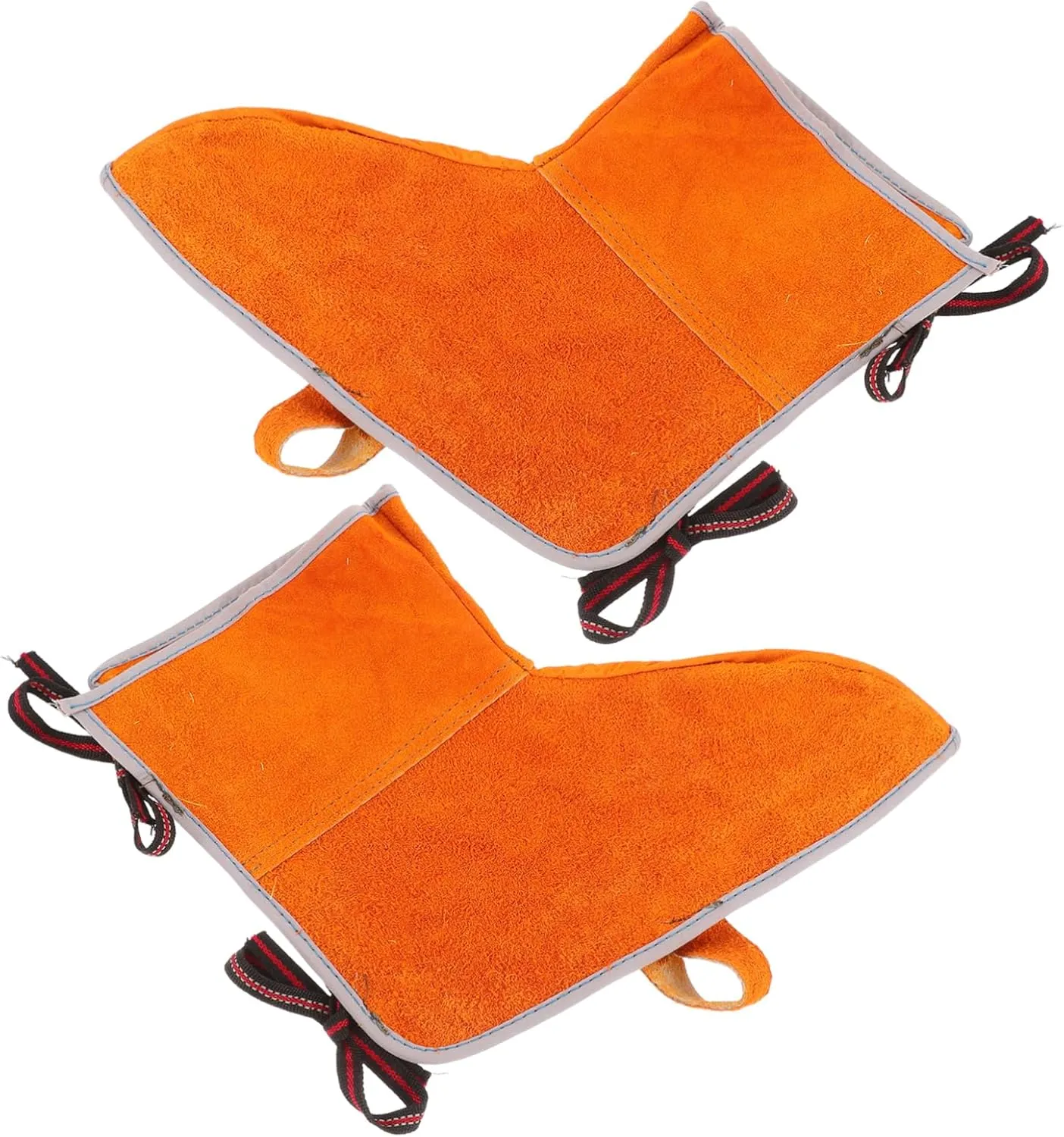 1 Pair Welding Worker Foot Cover Shoe Covers Welding Shoes Heat Resistant Welder Foot Covers Welding Spats Welding Sleeves Minimalist Welding Boot Welding Pants Orange Cowhide