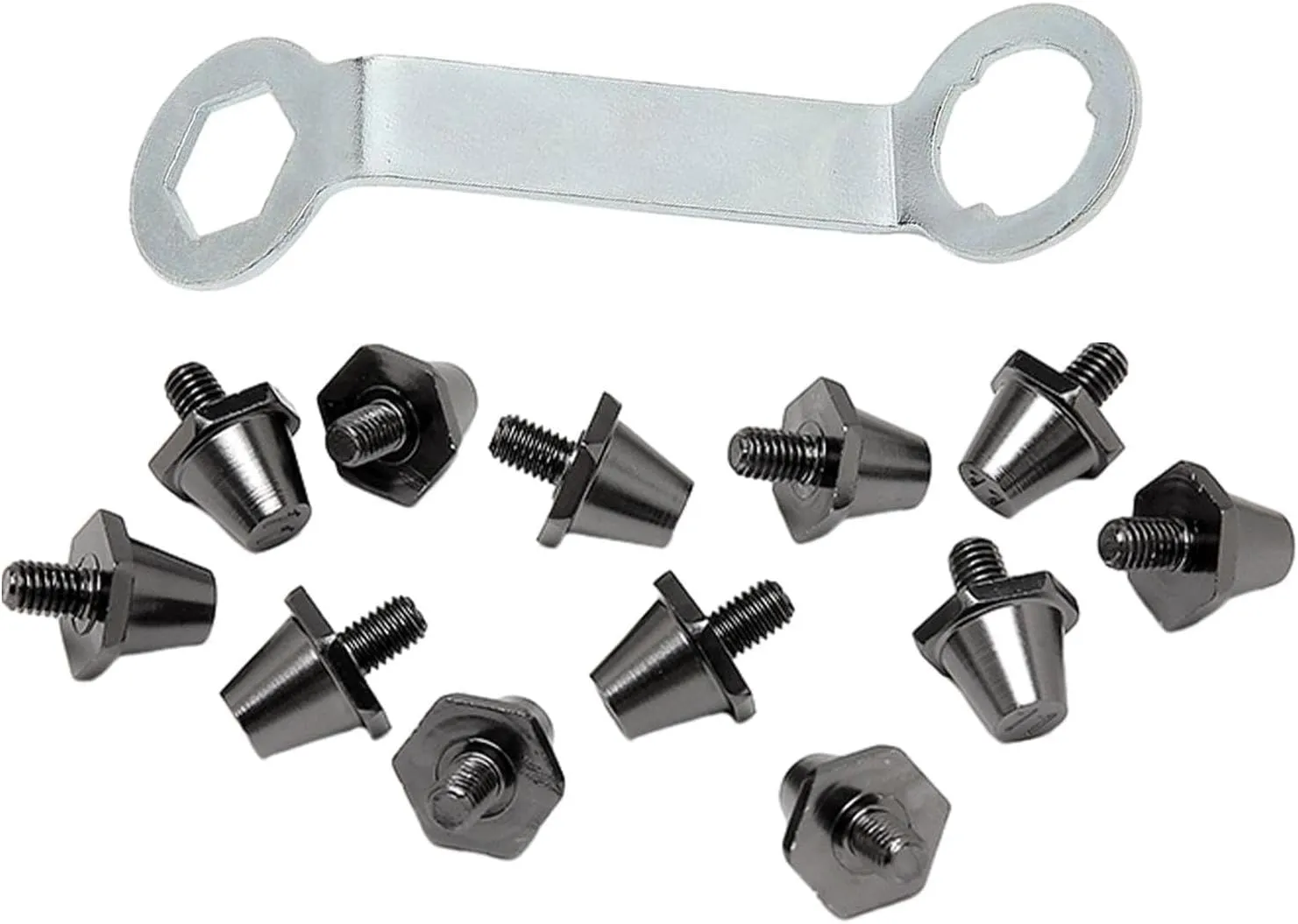 12x Football Boot Studs Soccer Studs 11mm 13mm Professional Thread Screw 5mm Dia Replacement Spikes for Indoor Outdoor Sports