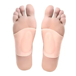 2Pairs Orthotic Cushion Arch Support Insoles for Relief Breathable H Shape Pink Comfortable Compression Wrap for Plantar Relief