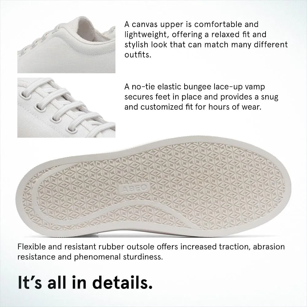 ABEO Jumpstreet Bungee Sneakers for Women | Arch Support Sneakers | No-tie Women's Sneakers | Fashion Sneakers | Built-in Orthotic Insole