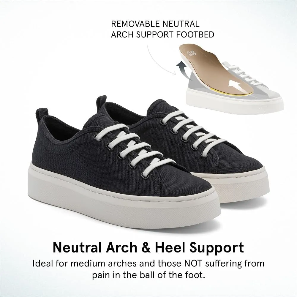 ABEO Jumpstreet Bungee Sneakers for Women | Arch Support Sneakers | No-tie Women's Sneakers | Fashion Sneakers | Built-in Orthotic Insole