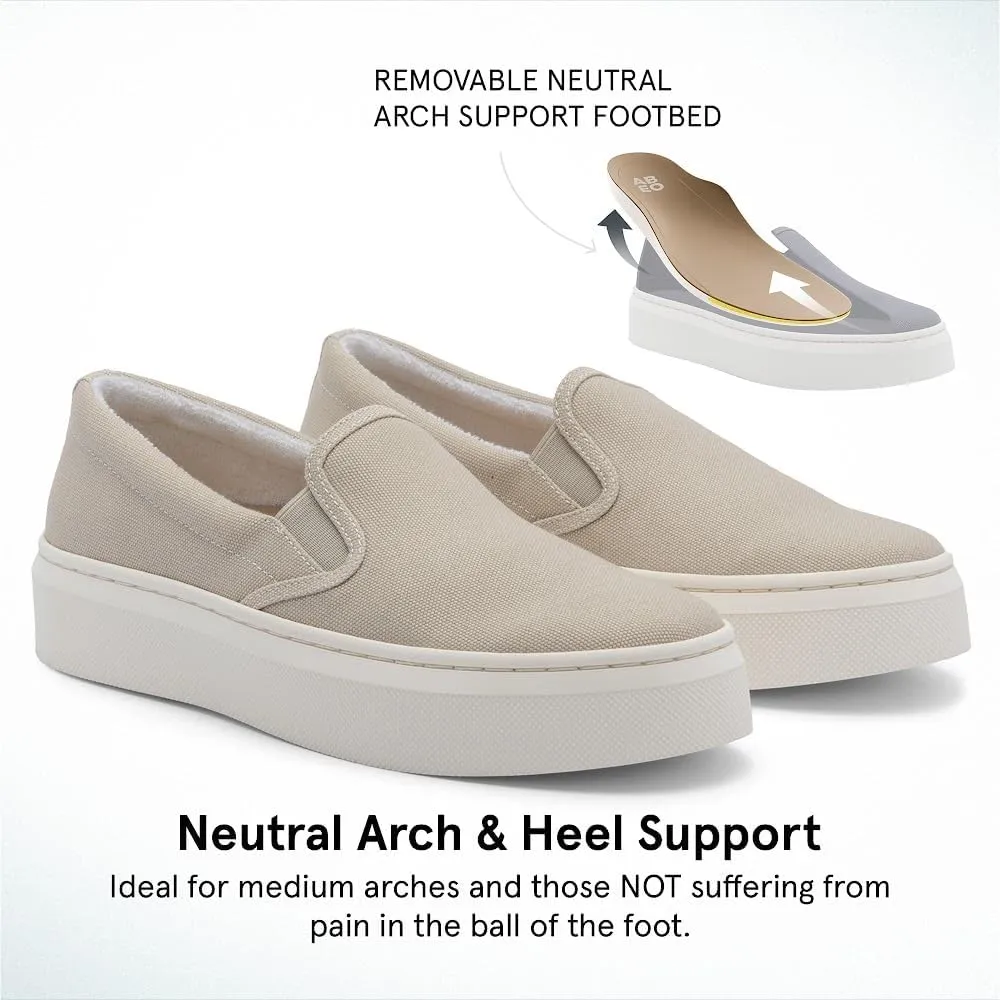 ABEO Jumpstreet Slip On Sneakers for Women | Arch Support Sneakers | Slip On Women's Sneakers | Fashion Sneakers | Built-in Orthotic Insole