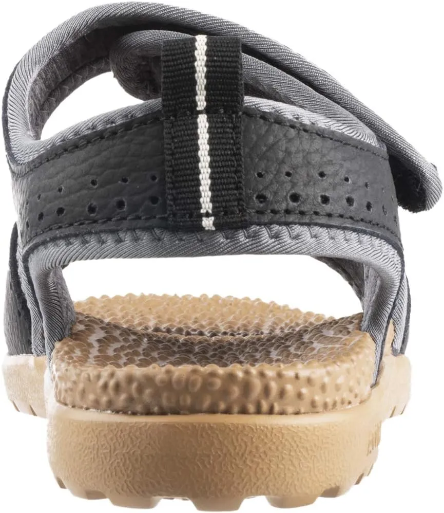 Acorn Men's Everywear Grafton Sandal, Lightweight with a Cushioned Footbed Plus Soft Adjustable Leather Straps