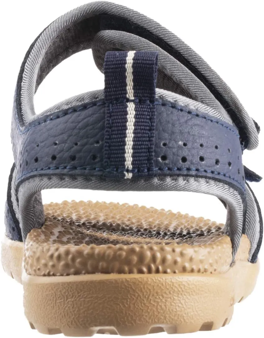 Acorn Women's Everywear Grafton Sandal, lightweight with a cushioned footbed plus soft adjustable leather straps