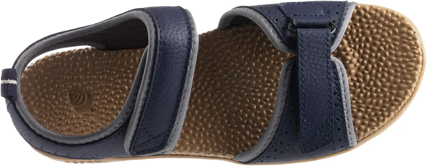 Acorn Women's Everywear Grafton Sandal, lightweight with a cushioned footbed plus soft adjustable leather straps