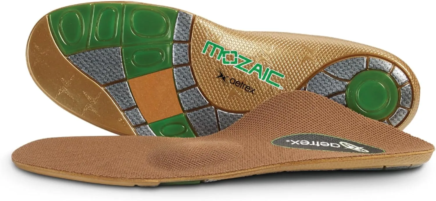 Aetrex Mens Mortons Neuroma Plantar Fasciitis Relief Arch Support Shoe Insert