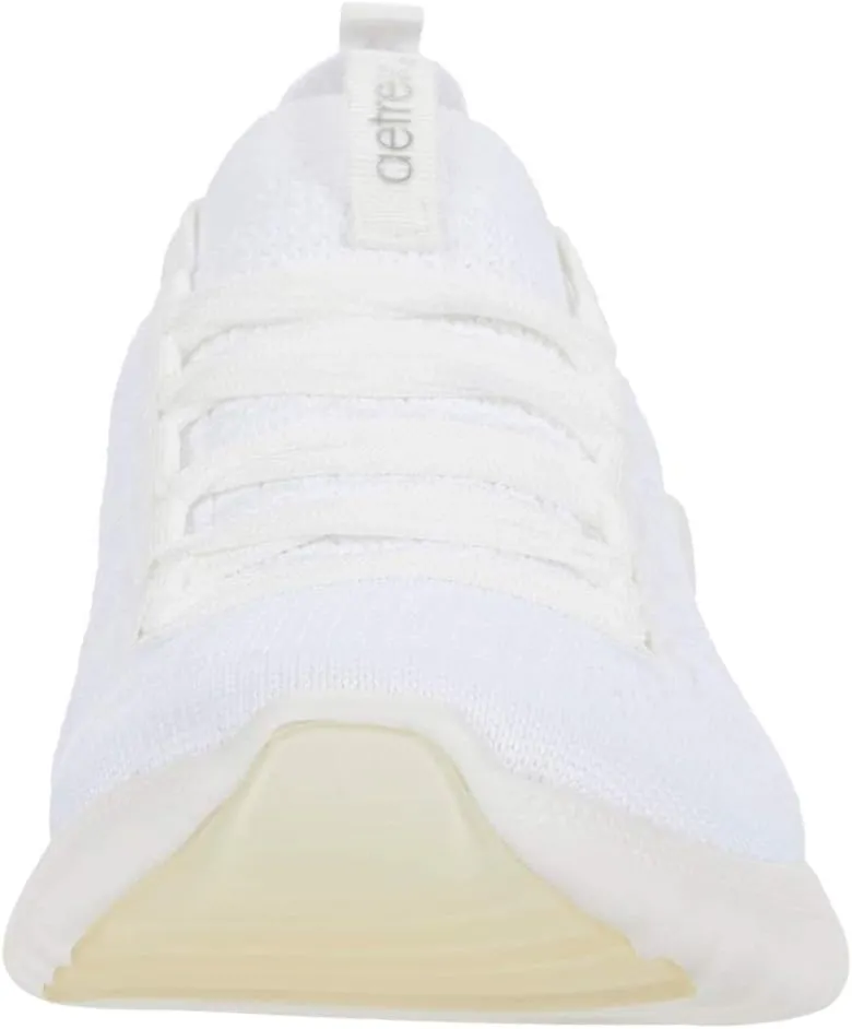 Aetrex Women's Carly Orthopedic Arch Support Knit Sneakers for Women- Plantar Fasciitis Relief Women Sneakers W/ Lace Up