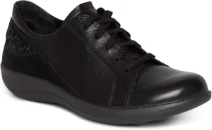 Aetrex Women's Dana Orthopedic Lace Up Oxford Leather Shoes - Lightweight Casual Comfort Arch Support Sneakers
