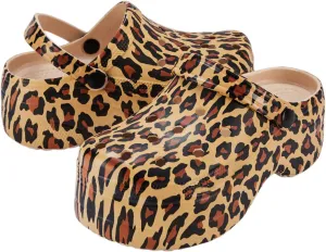 Aimaerluo Platform Garden Shoes Clogs for Women Sandals Fation Slip On Slides Shoes Comfortable Slippers Mules
