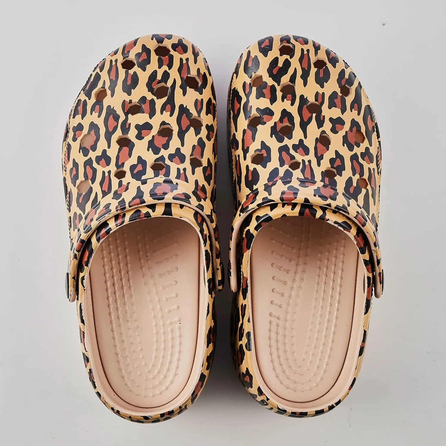Aimaerluo Platform Garden Shoes Clogs for Women Sandals Fation Slip On Slides Shoes Comfortable Slippers Mules