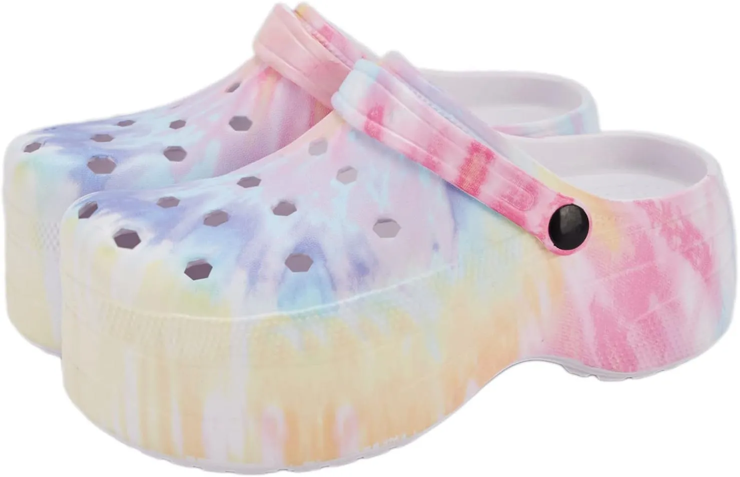 Aimaerluo Platform Garden Shoes Clogs for Women Sandals Fation Slip On Slides Shoes Comfortable Slippers Mules