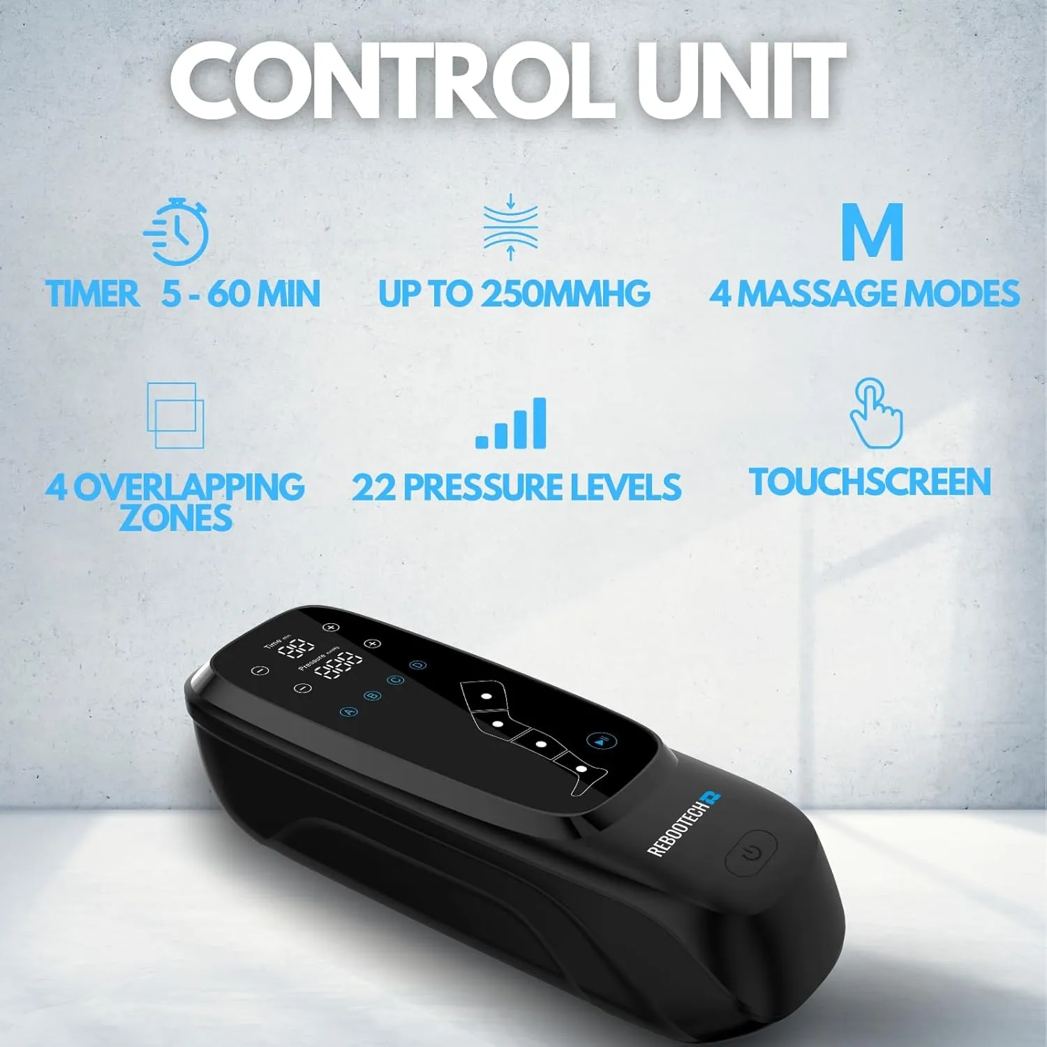 Air Compression Leg Massager for Circulation, Full Leg Recovery Boots Reduces Muscle Pain, Fast Recovery for Athletes