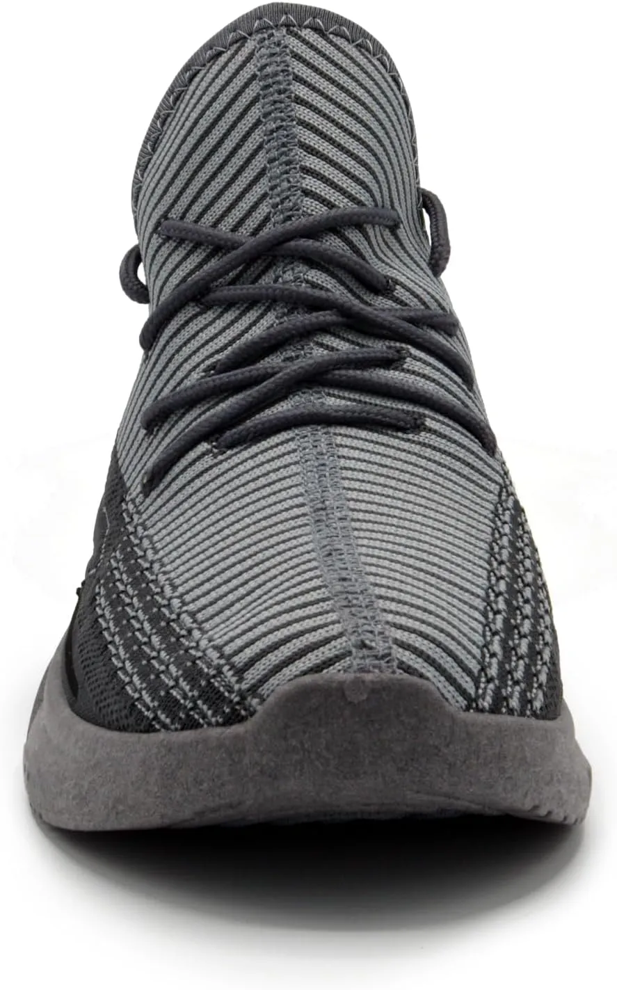 AKADEMIKS Men's Fit Knit Jogger Sneakers, Breathable Running Shoes for Athletic and Casual Wear