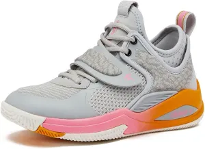AND1 Girls & Boys Basketball Shoes, Boys High Top Sneakers, Size Little Kid 1 to Big Kid 7 - Cool Basketball Shoes for Kids and Youth