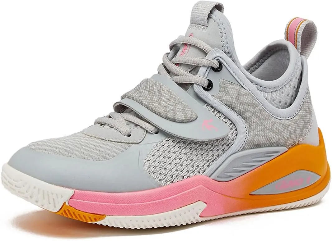 AND1 Girls & Boys Basketball Shoes, Boys High Top Sneakers, Size Little Kid 1 to Big Kid 7 - Cool Basketball Shoes for Kids and Youth