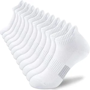 Ankle Socks Womens Athletic Running Comfort Cushioned 3/5/6Pairs