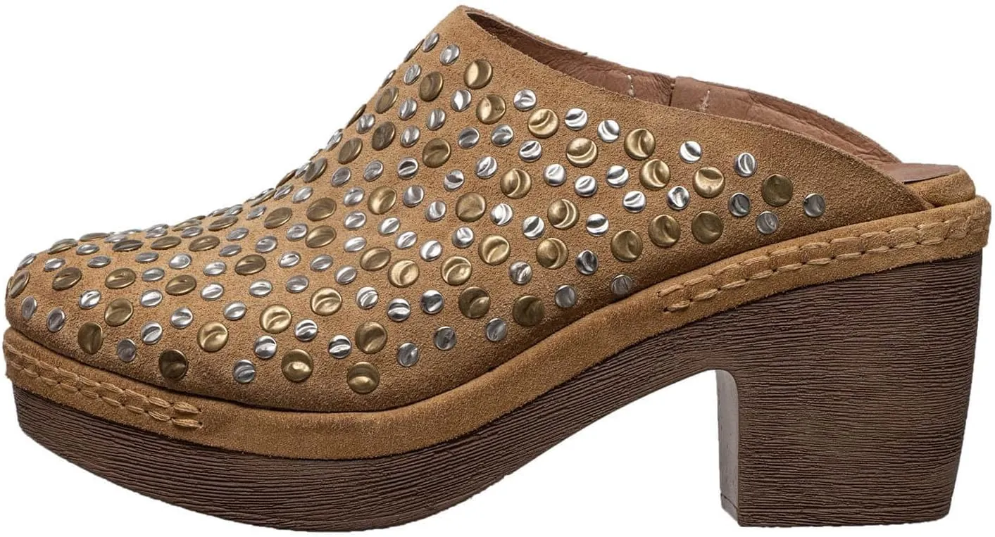 Antelope Women's Serena Suede Wedge Mules