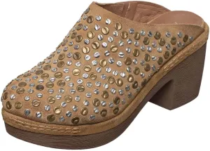 Antelope Women's Serena Suede Wedge Mules