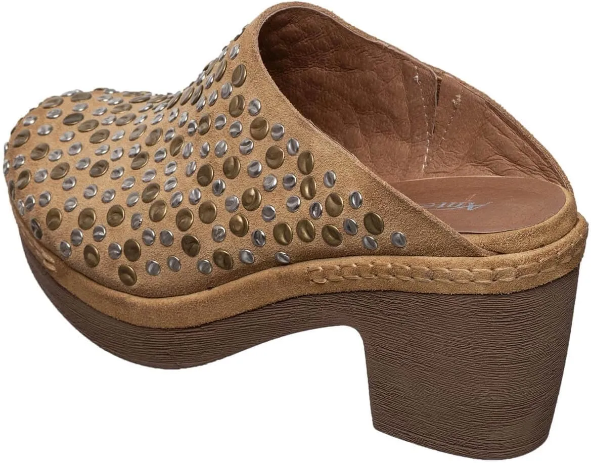 Antelope Women's Serena Suede Wedge Mules