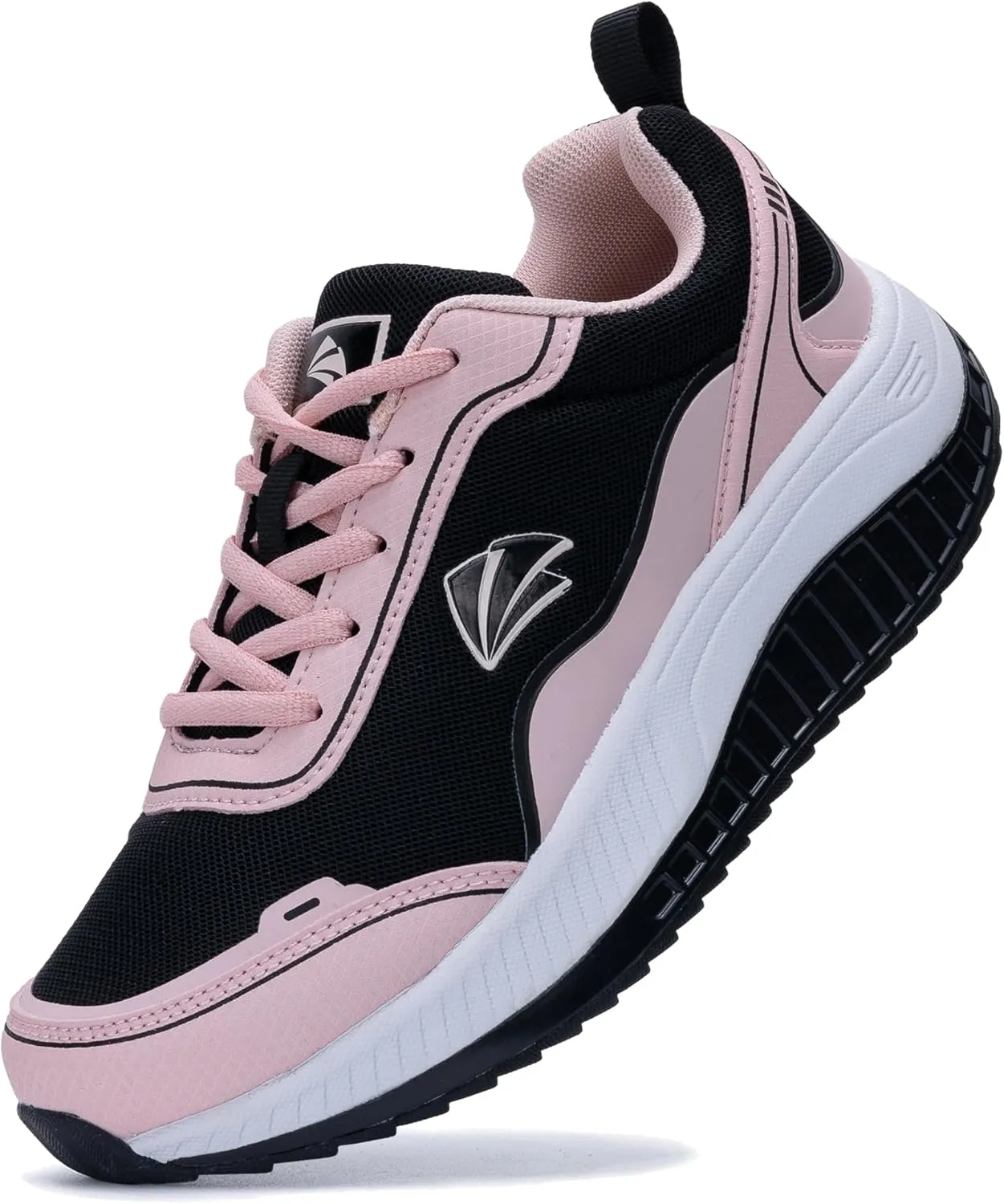 AOV Womens Walking Shoes with Arch Support Plantar Fasciitis Sneakers Gym Tennis for Foot and Heel Pain Relief