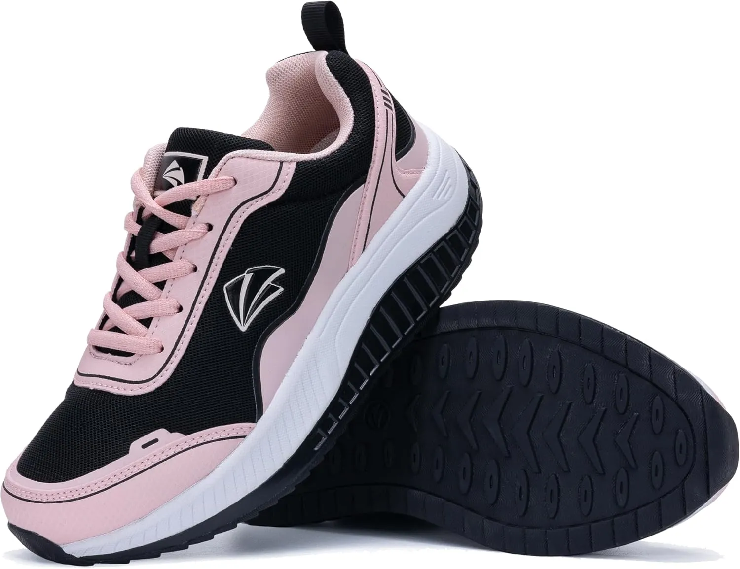 AOV Womens Walking Shoes with Arch Support Plantar Fasciitis Sneakers Gym Tennis for Foot and Heel Pain Relief