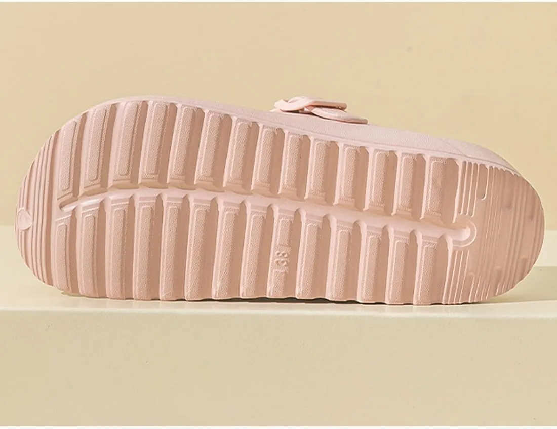 Arch Support Nurse Clogs for Women and Men, Adjustable Buckle Mules Non Slip Work Shoes Chef Garden Sandals, Slip-On Cushion Slippers Slides