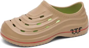 Armadillo Clogs for Nurses Chef Shoes Unisex Oil Resistant for Men Non Slip Work Shoes Women Food Service Comfortable Lightweight Nursing Shoe Waterproof Soft Beach Driving Sandals with Arch Support