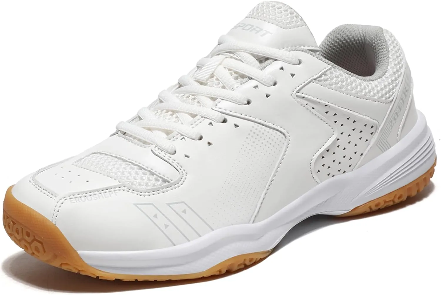 ASHION Pickleball Shoes for Men Tennis Shoes Sneakers for All Court Racquetball Athletic Shoes for Racquet Sport | Arch Support