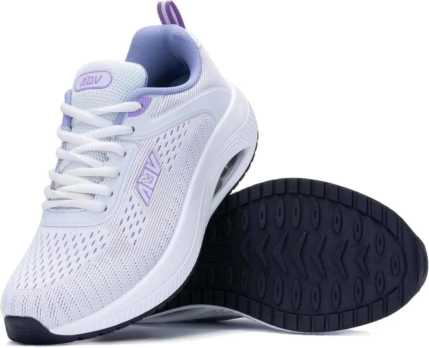 AUPERF Women's Walking Shoes with Arch Support Orthotic Tennis Sneakers for Plantar Fasciitis US 5.5-US 11