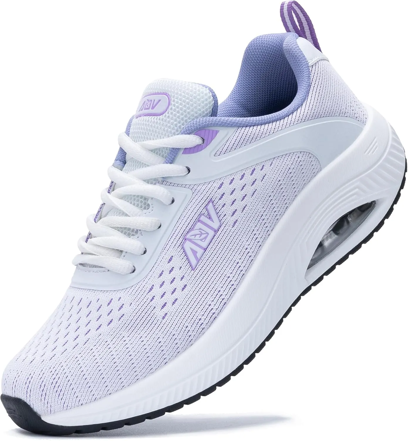 AUPERF Women's Walking Shoes with Arch Support Orthotic Tennis Sneakers for Plantar Fasciitis US 5.5-US 11