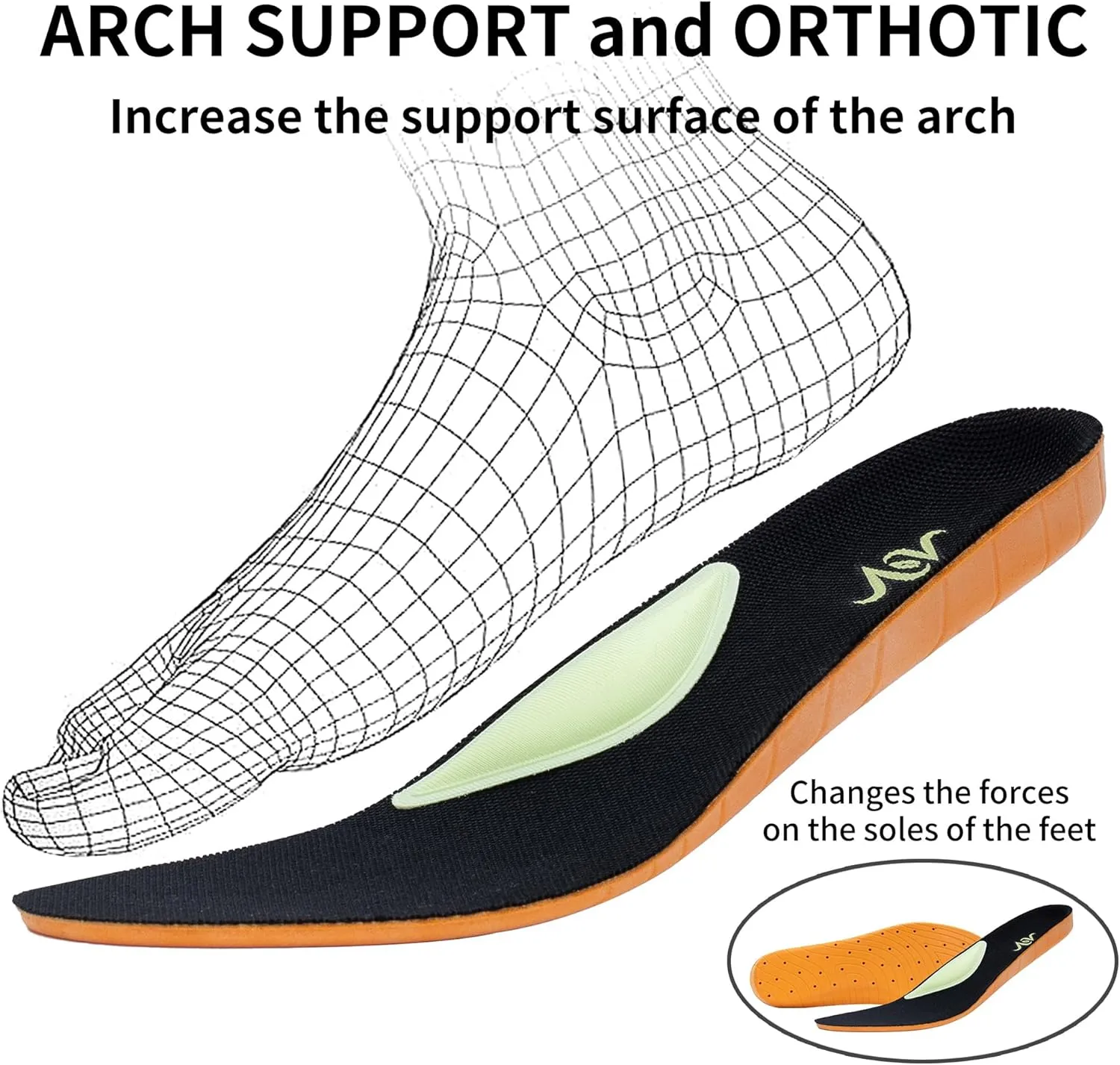 AUPERF Women's Walking Shoes with Arch Support Orthotic Tennis Sneakers for Plantar Fasciitis US 5.5-US 11