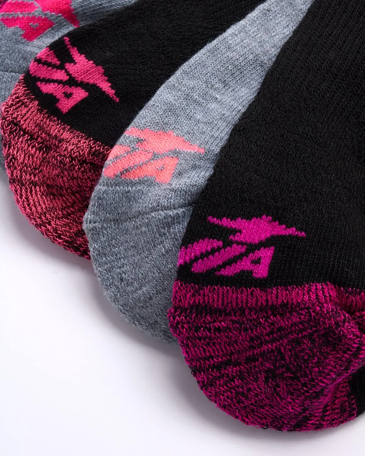 Avia Girls' Socks - 10 Pack Athletic Low Cut No Show Cushioned Liners