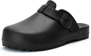 Azooken Womens Garden Clogs, Mercy Mules for Womens Nurse Shoes-Slip on Garden Work Shoes, Comfortable Slippers