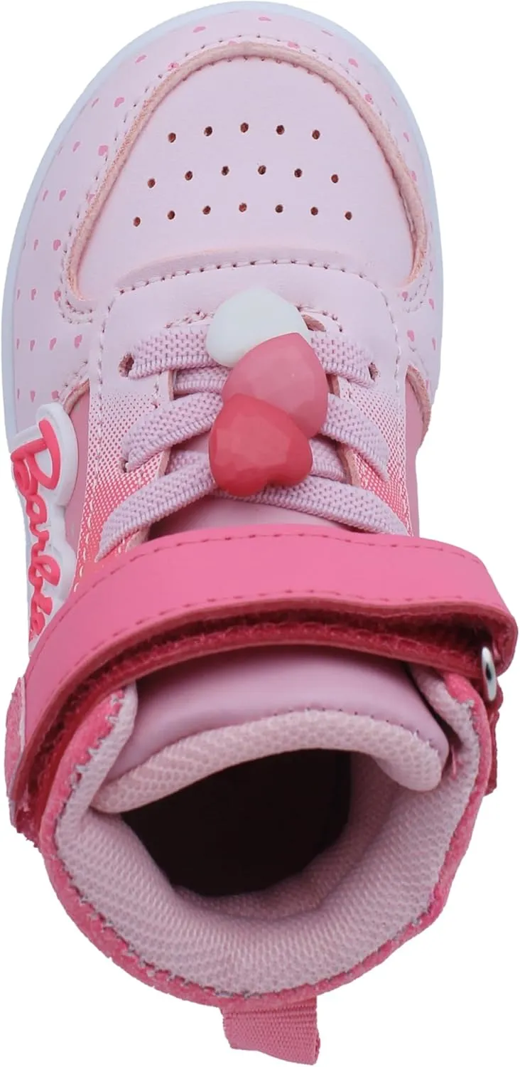 Barbie Toddler Girls' High-Top Sneakers