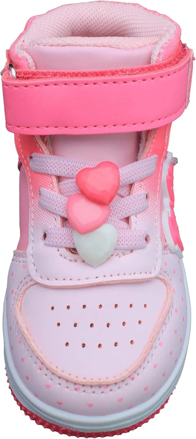 Barbie Toddler Girls' High-Top Sneakers