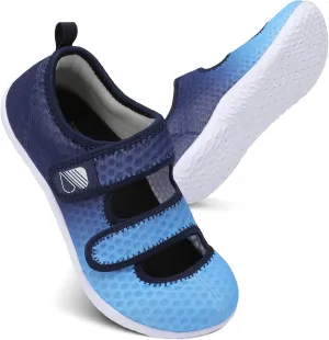 Besroad Womens Mens Lightweight Walking Shoes Adjustable Wide Diabetic Slippers Non-slip Sneakers Sandals