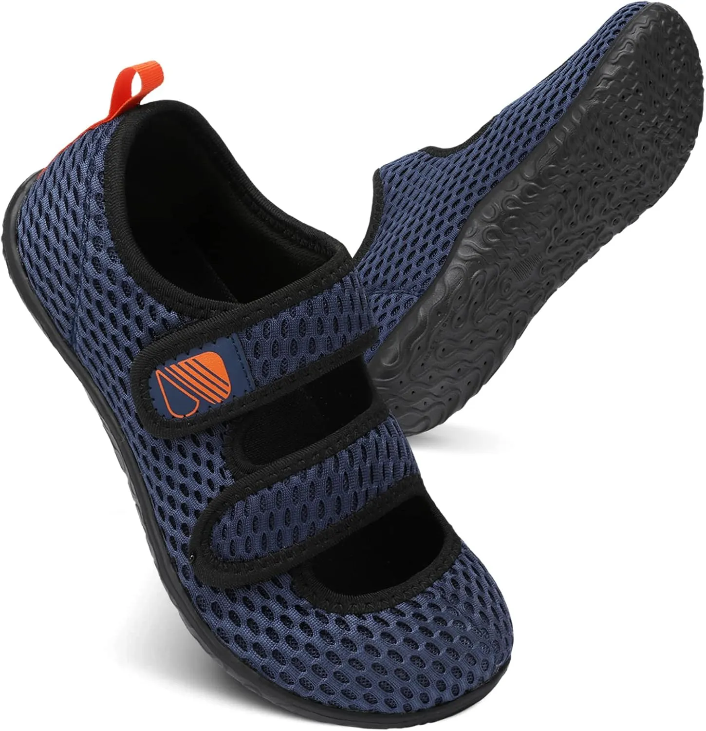 Besroad Womens Mens Lightweight Walking Shoes Adjustable Wide Diabetic Slippers Non-slip Sneakers Sandals