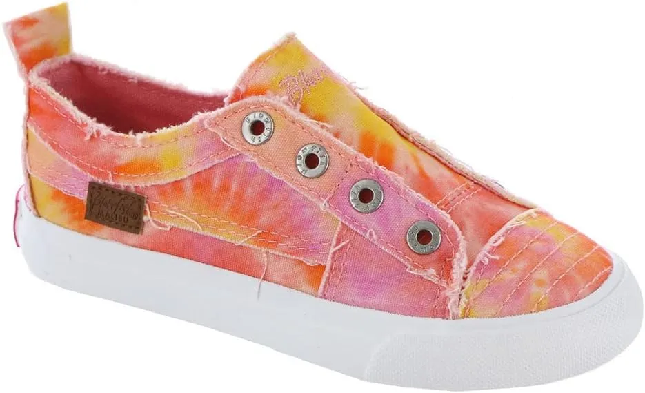 Blowfish Malibu Kids Girls Play-t Sneaker, Fog Gray, 6 Toddler