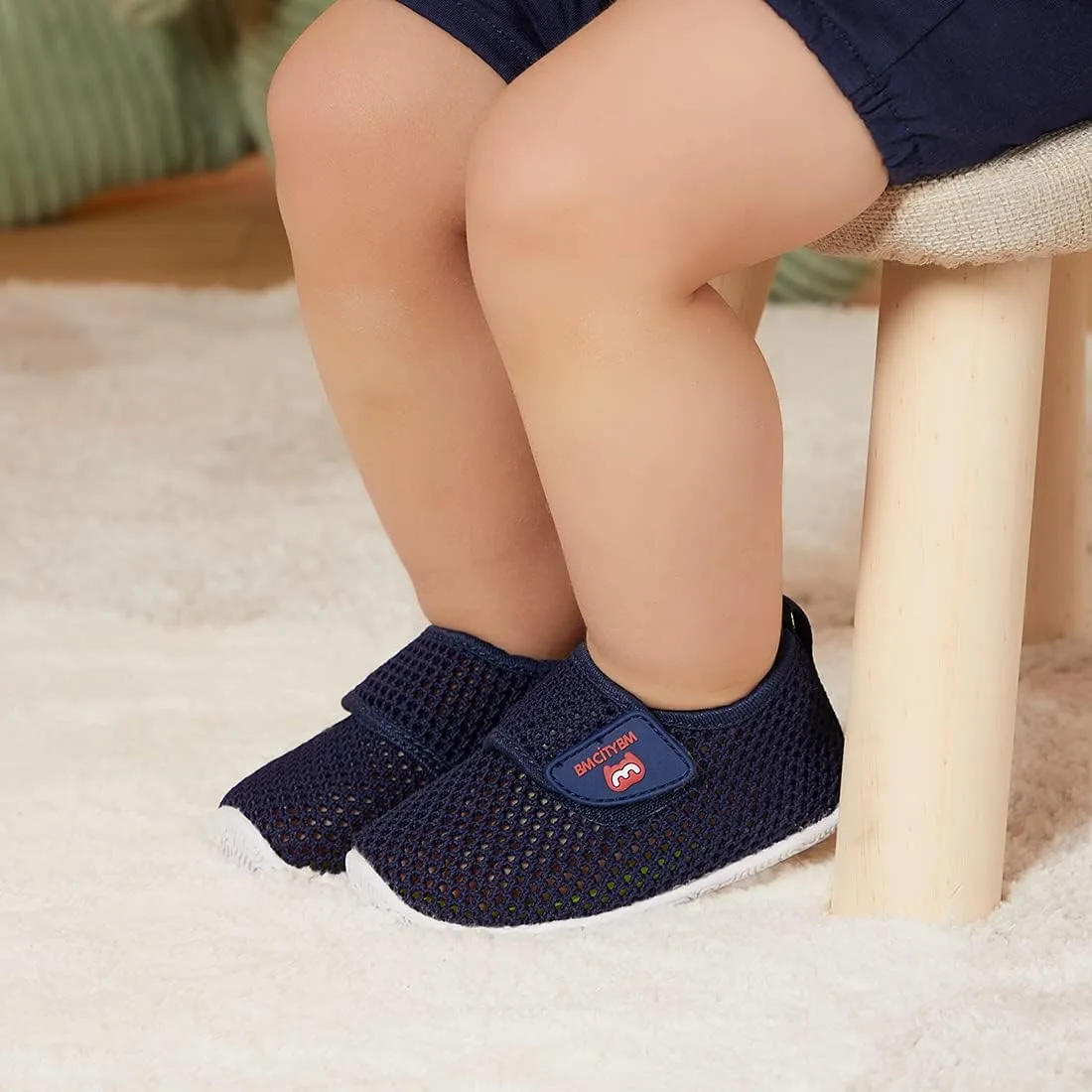 BMCiTYBM Toddler Baby Shoes Girl Boy Breathable Mesh Sneakers Non Slip