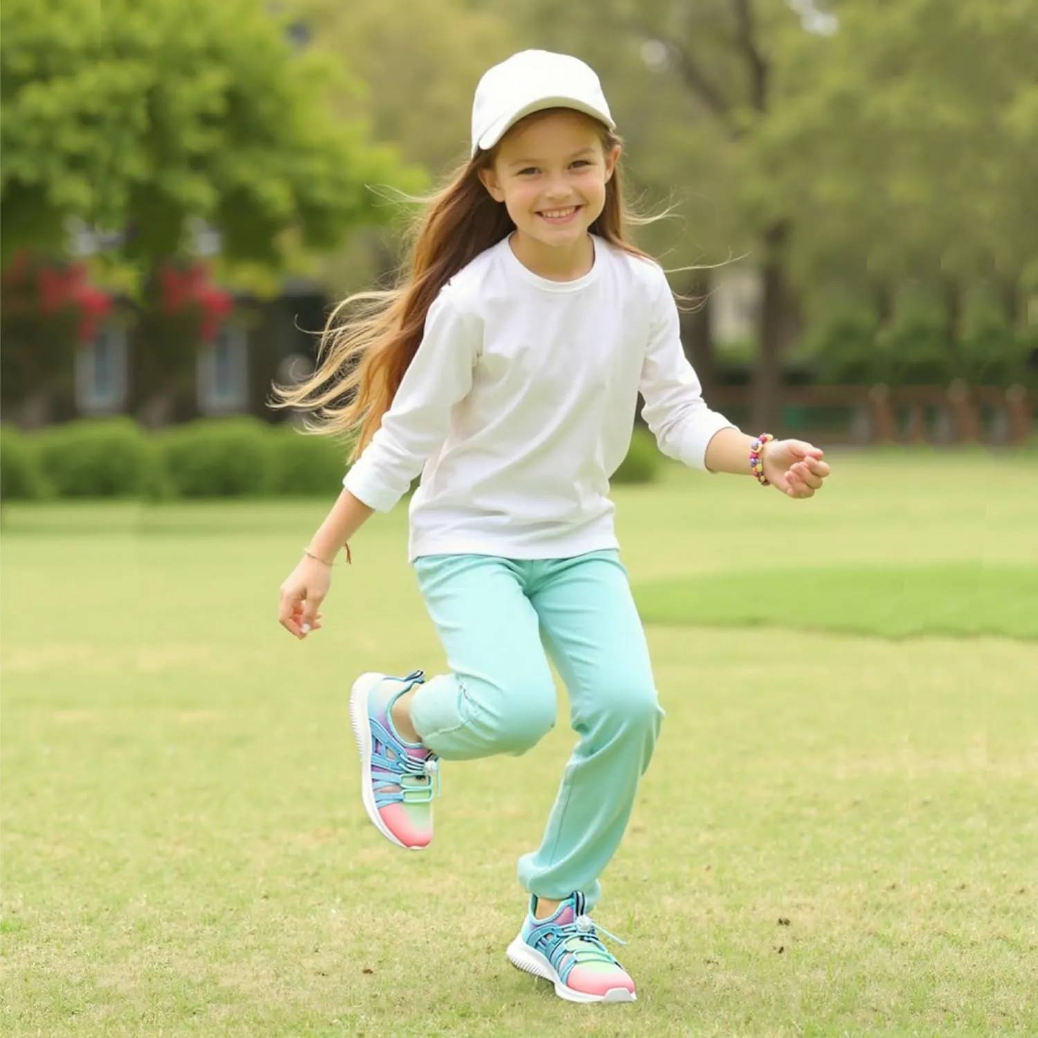 Boys Girls Sneakers Lightweight Kids Tennis Shoes Breathable Running Shoes Comfortable Toddler/Little Kid/Big Kid