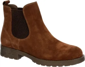 Brenna - Women's Low Heel Suede Chelsea Ankle Boots