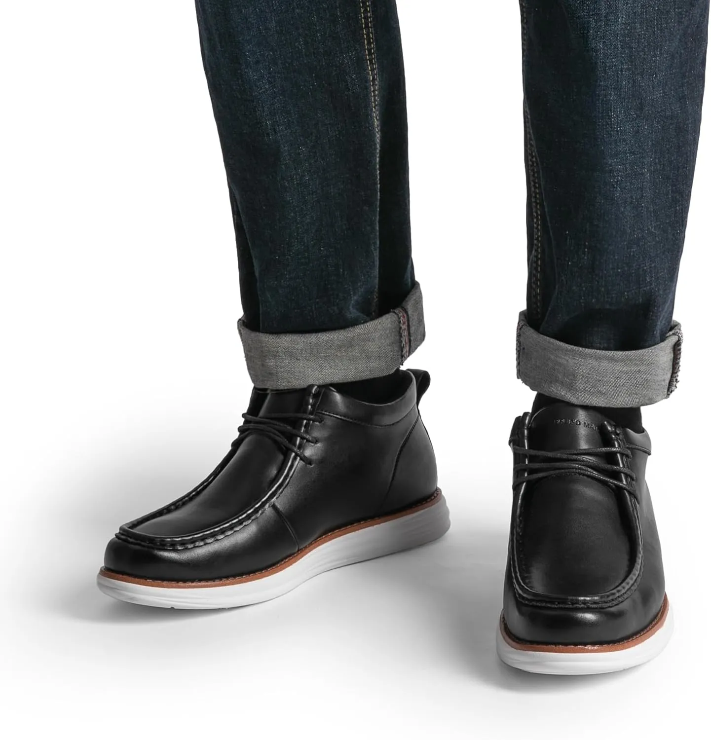 Bruno Marc Men's Classic Dress Casual Chukka Boots 2.0