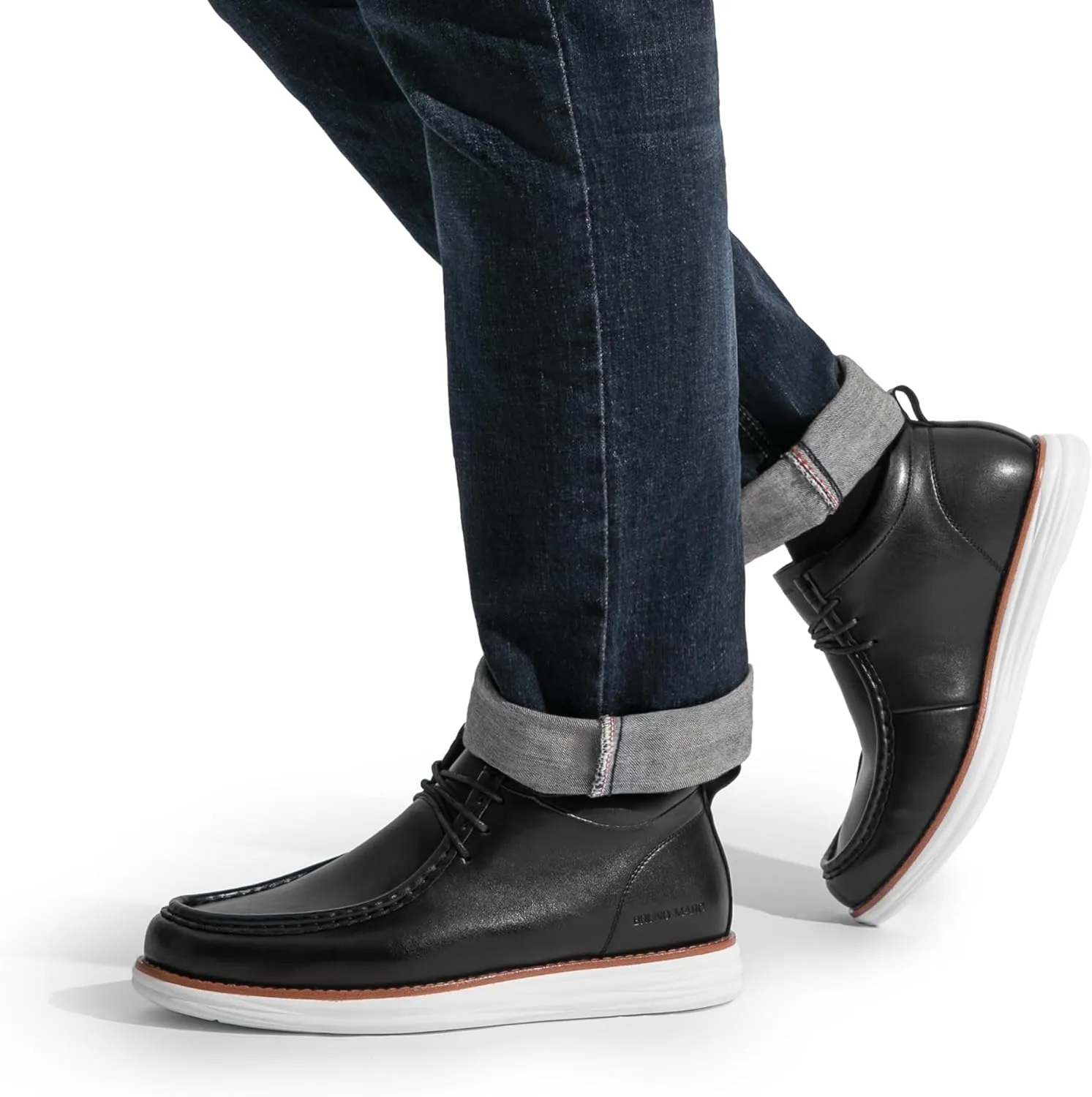 Bruno Marc Men's Classic Dress Casual Chukka Boots 2.0