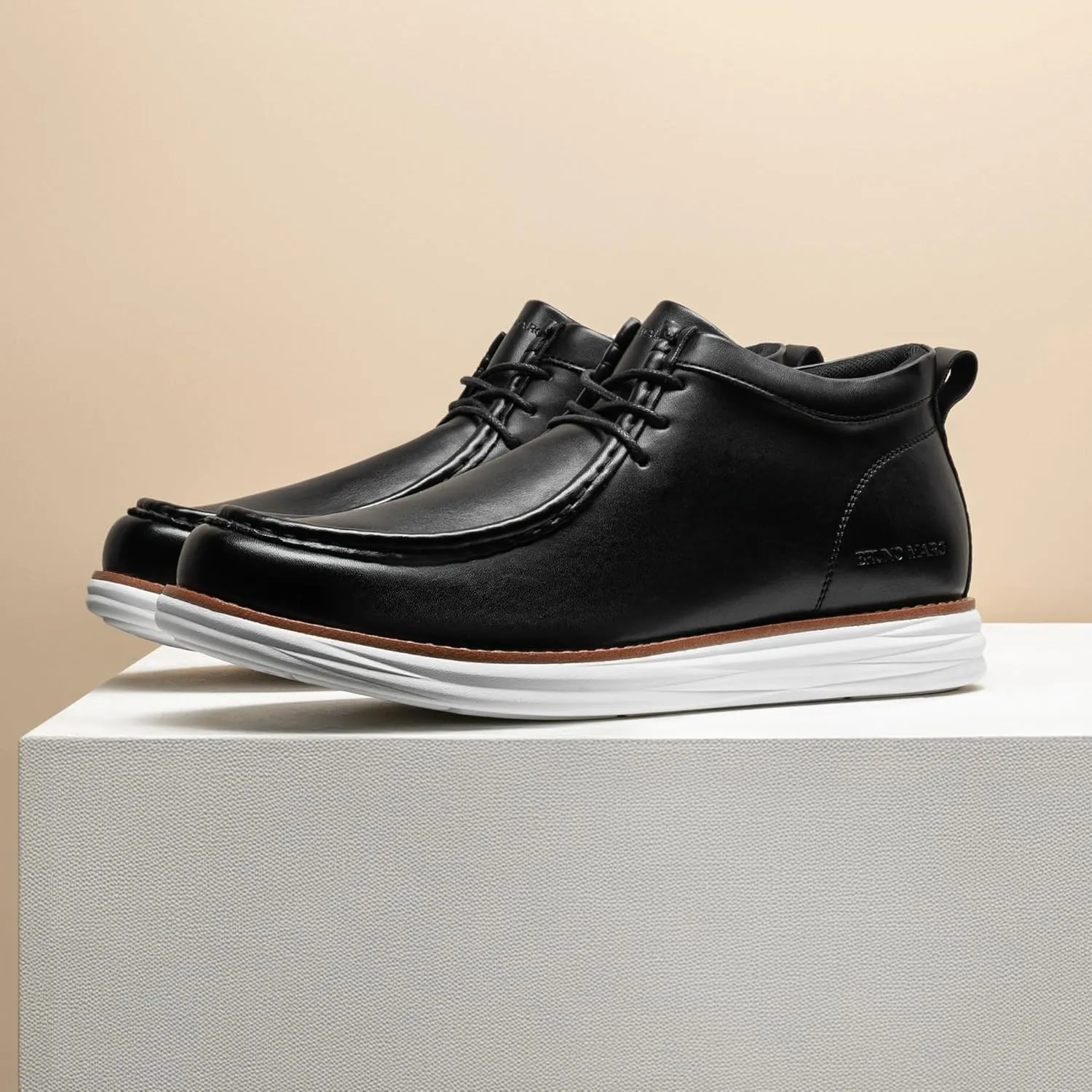 Bruno Marc Men's Classic Dress Casual Chukka Boots 2.0