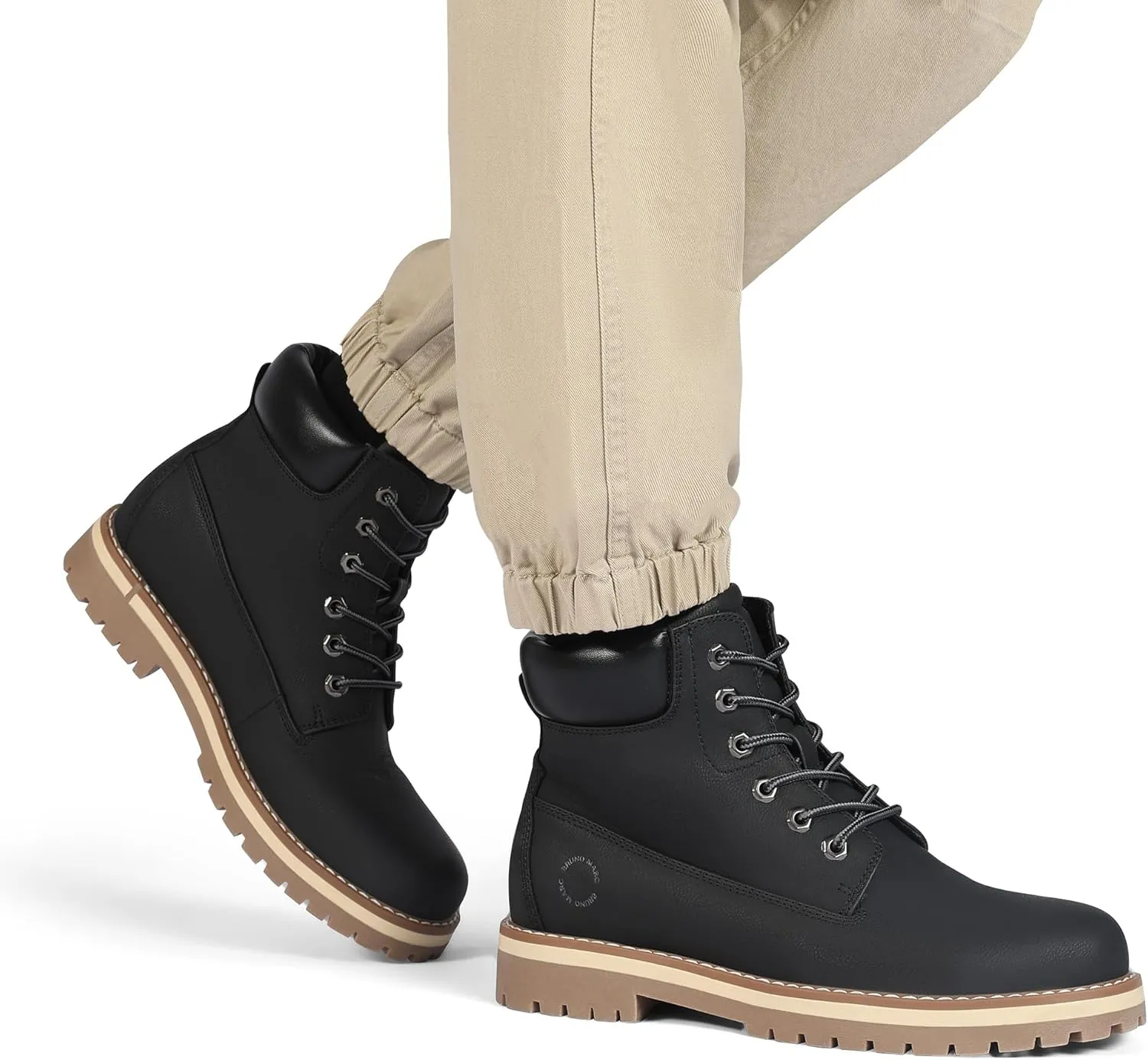 Bruno Marc Men's Classic Winter Fall Boots Outdoor Work Boots 2.0