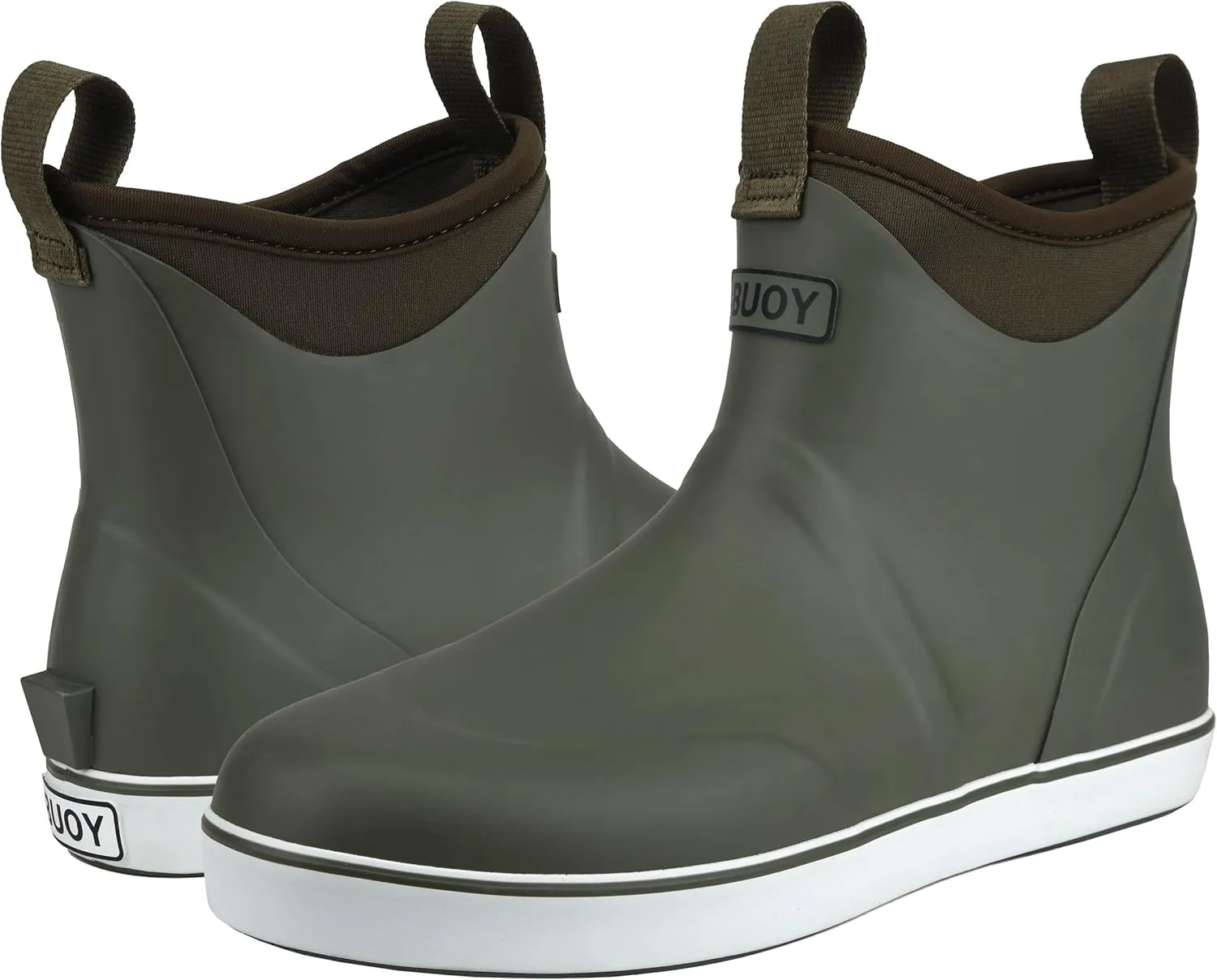 Buoy Boots Womens Waterproof Deck Ankle Rain Boots