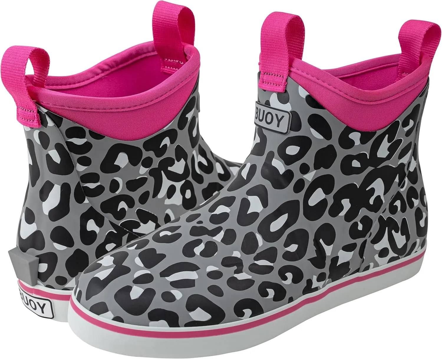 Buoy Boots Womens Waterproof Deck Ankle Rain Boots