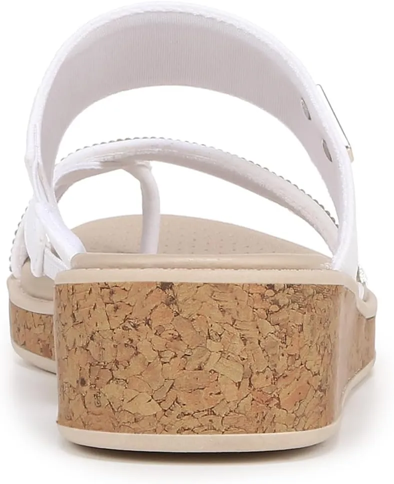 BZees Women's Bora Bright Wedge Sandal