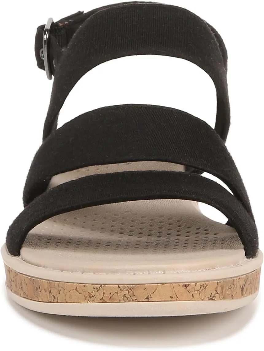 BZees Women's Bravo Casual Strappy Wedge Sandals